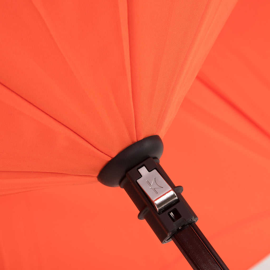 KAZbrella, KAZ, KAZ Designs, Umbrella, KAZ Umbrella, Straight, Straight Handle, Orange, Orange / Orange, Detail,