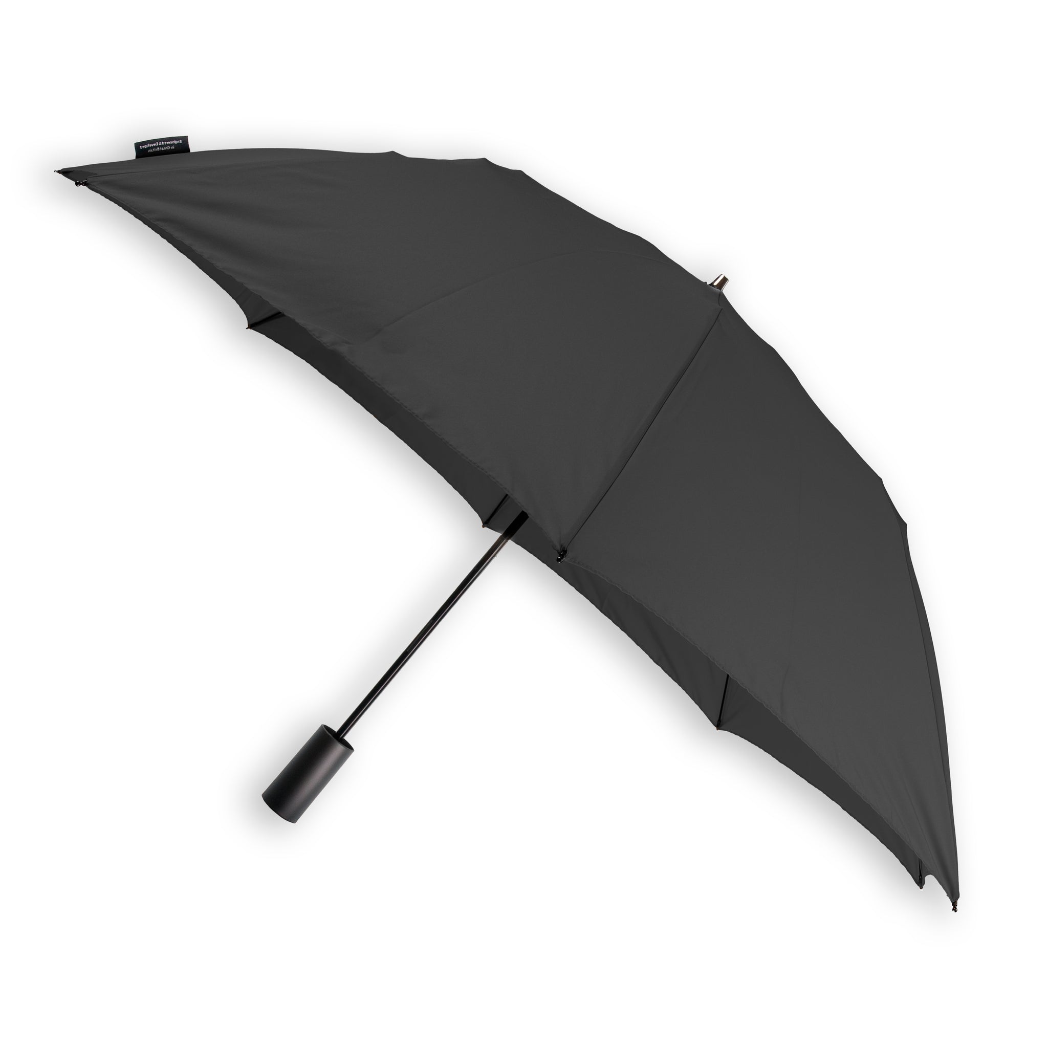 Black Reverse Folding Compact Plus Umbrella Small - Compact Plus