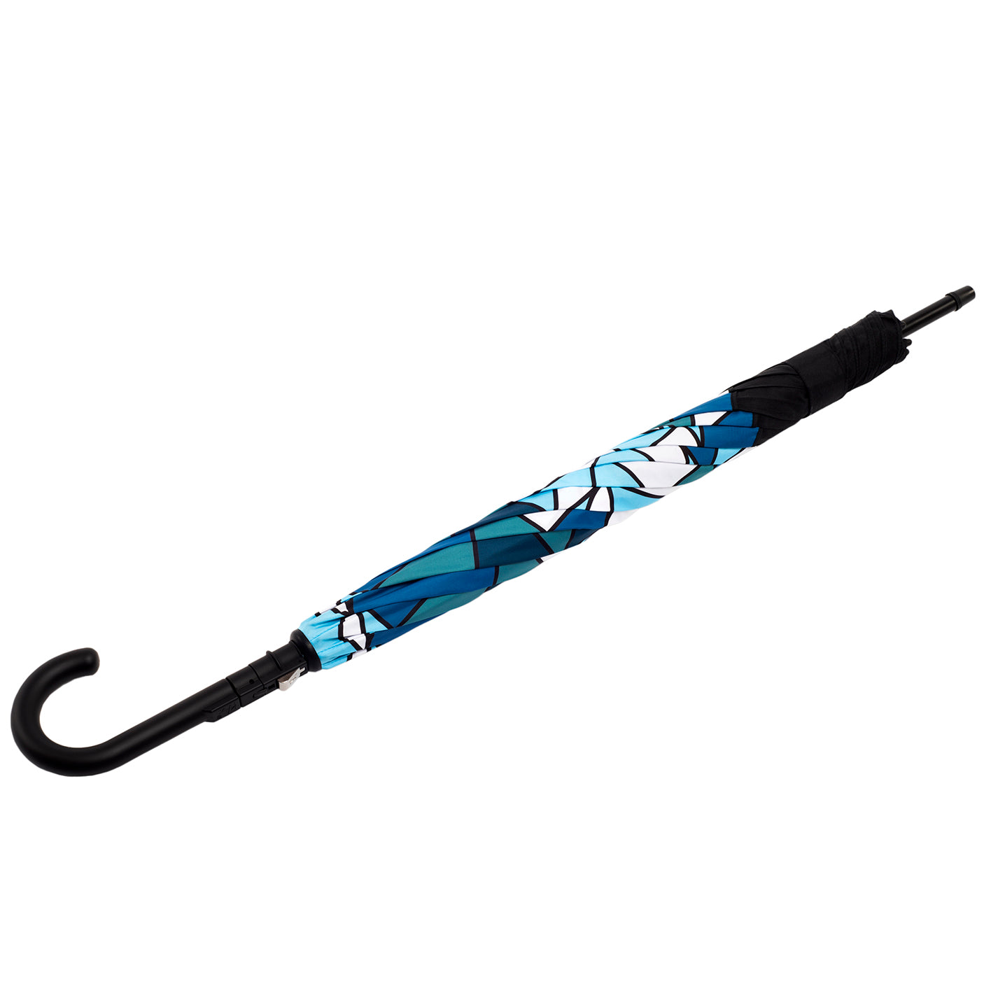 リール umbrella Limited Edition Maze Reverse Folding Umbrella Curved Handle